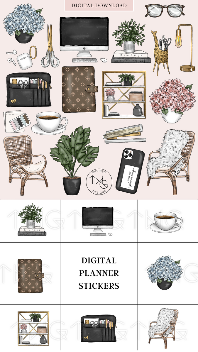 Crafting Supplies Clipart Collection – TWG Designs