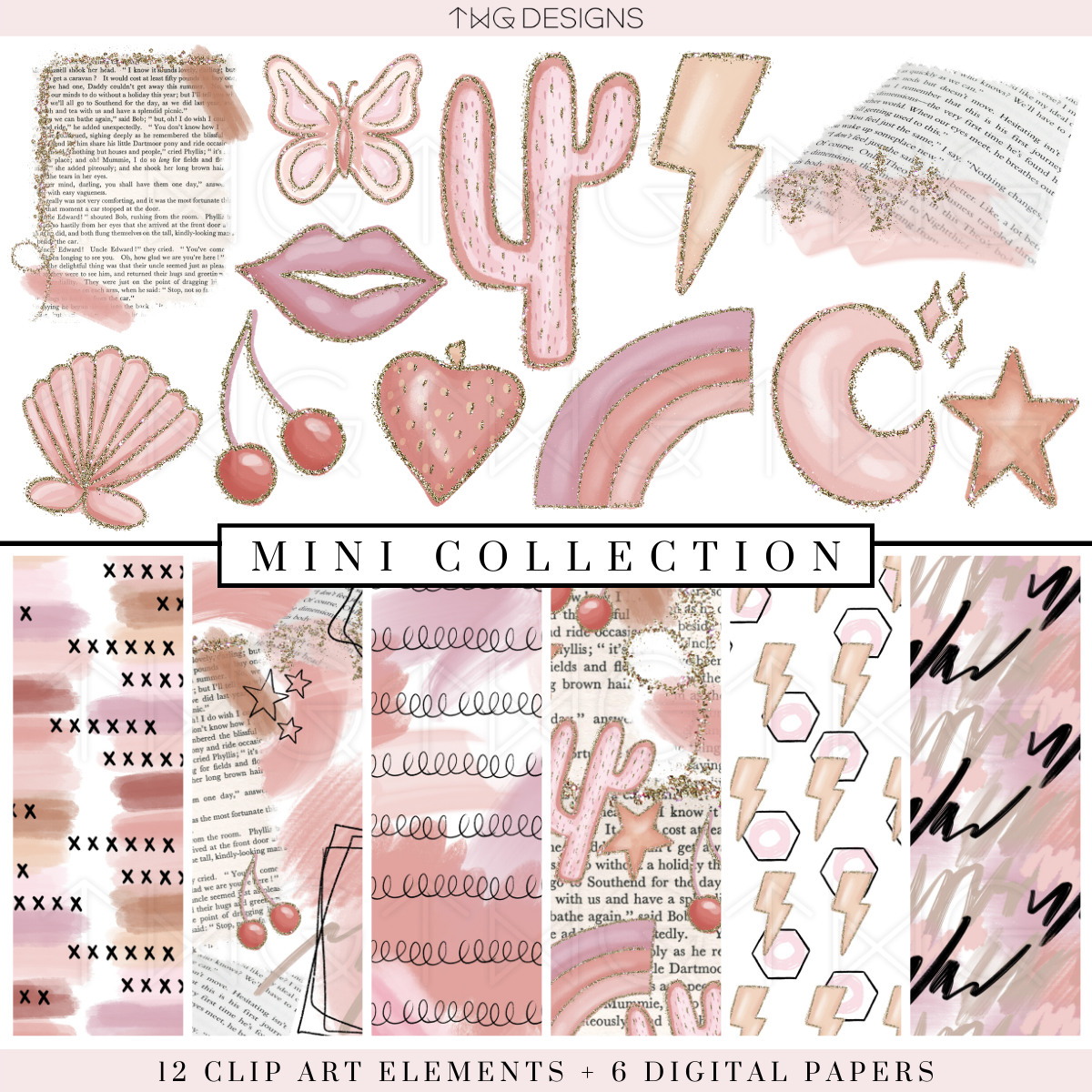 Pink Vibes Creative Journal Kit – TWG Designs