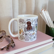 Load image into Gallery viewer, Spring Things Collage Mug