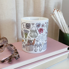 Load image into Gallery viewer, Spring Things Collage Mug