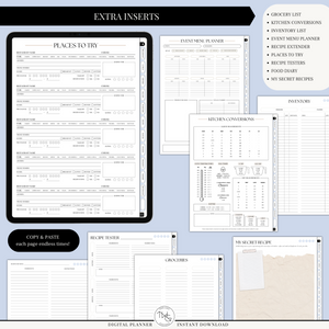 La Cocina Recipe Book & Meal Planner