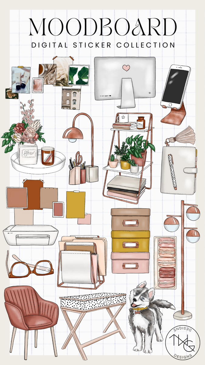 Creative Office Clipart Collection – TWG Designs