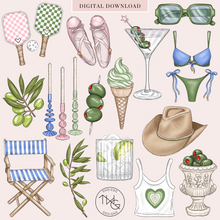 Load image into Gallery viewer, Olive You Clipart Collection