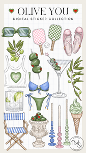 Olive You Clipart Collection