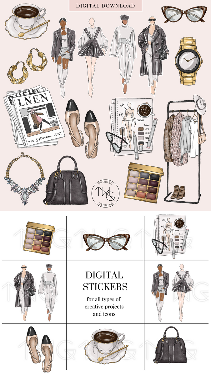 Runway Clipart Collection – TWG Designs